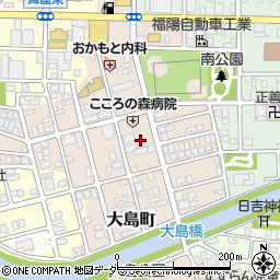 〒918-8018 福井県福井市大島町の地図