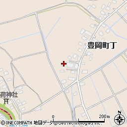 茨城県常総市豊岡町丁220周辺の地図