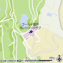 ゴールド福井カントリークラブ周辺の地図
