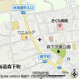茨城県常総市水海道森下町4516-3周辺の地図