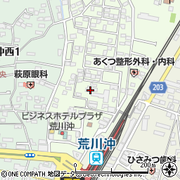 茨城県土浦市中荒川沖町7周辺の地図