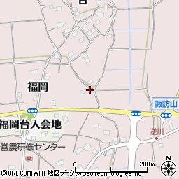 茨城県つくばみらい市台周辺の地図