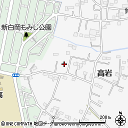 埼玉県白岡市高岩1950周辺の地図