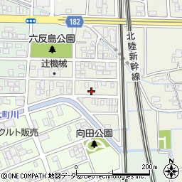 福井県福井市大町102周辺の地図