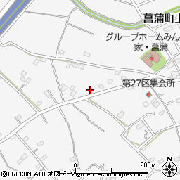 埼玉県久喜市菖蒲町下栢間2383周辺の地図