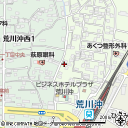茨城県土浦市中荒川沖町8周辺の地図