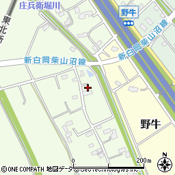 埼玉県白岡市篠津2812周辺の地図