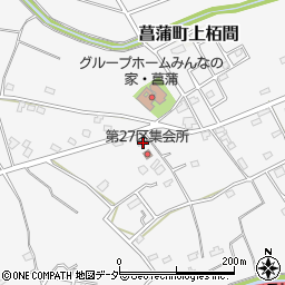 埼玉県久喜市菖蒲町下栢間227周辺の地図