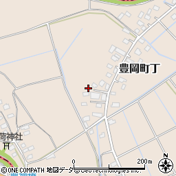 茨城県常総市豊岡町丁217周辺の地図