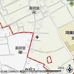 埼玉県鴻巣市原馬室3589周辺の地図