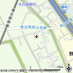 埼玉県白岡市篠津2807周辺の地図