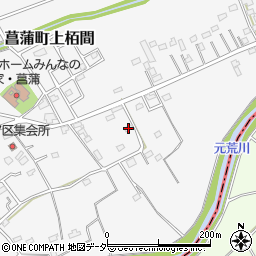 埼玉県久喜市菖蒲町下栢間335-2周辺の地図