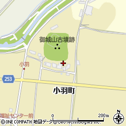 福井県福井市小羽町周辺の地図