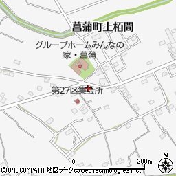 埼玉県久喜市菖蒲町下栢間264周辺の地図