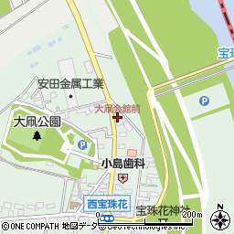 大凧会館前周辺の地図
