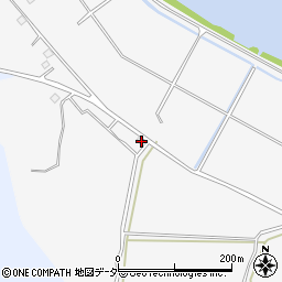 茨城県行方市白浜1178周辺の地図