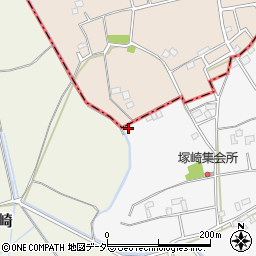 埼玉県春日部市塚崎1周辺の地図