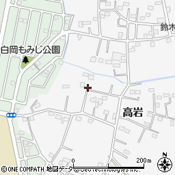埼玉県白岡市高岩1947-1周辺の地図