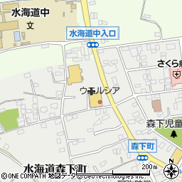 茨城県常総市水海道森下町4147周辺の地図