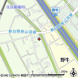 埼玉県白岡市篠津2848周辺の地図