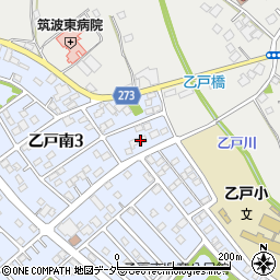 茨城県土浦市乙戸南3丁目1周辺の地図