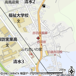 東芝機械エンジニアリング諏訪周辺の地図