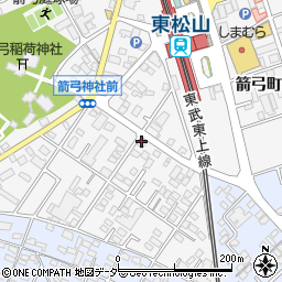 河合塾マナビス東松山校周辺の地図