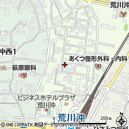 茨城県土浦市中荒川沖町23-10周辺の地図