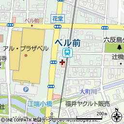 福井インプラントセンター周辺の地図