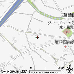 埼玉県久喜市菖蒲町下栢間2392周辺の地図