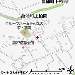 埼玉県久喜市菖蒲町下栢間307-42周辺の地図