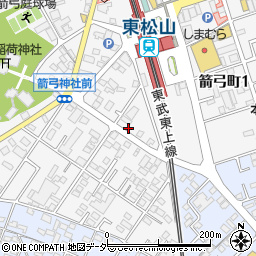 ニッポンレンタカー東松山駅前営業所周辺の地図