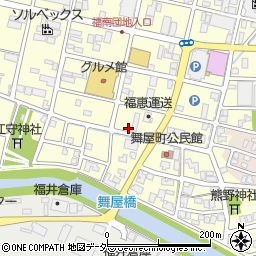 福井県福井市舞屋町6-407周辺の地図