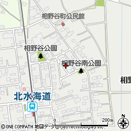 茨城県常総市相野谷町87周辺の地図