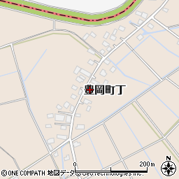 茨城県常総市豊岡町丁1364周辺の地図