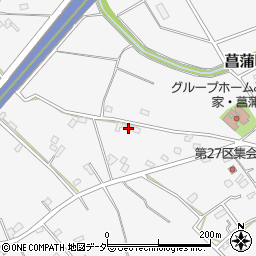 埼玉県久喜市菖蒲町下栢間2393周辺の地図
