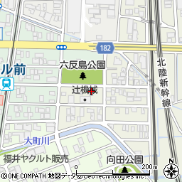 フクイ宣広社周辺の地図