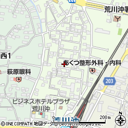 茨城県土浦市中荒川沖町22-6周辺の地図