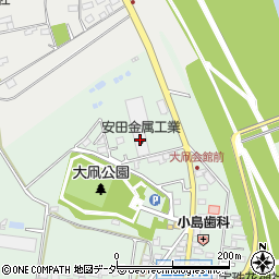 安田金属工業株式会社　埼玉工場周辺の地図