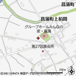 埼玉県久喜市菖蒲町下栢間2363-3周辺の地図