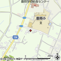 茨城県常総市豊岡町丙3344周辺の地図