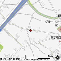 埼玉県久喜市菖蒲町下栢間2395周辺の地図