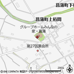 みんなの家・菖蒲周辺の地図