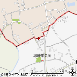埼玉県春日部市塚崎255周辺の地図