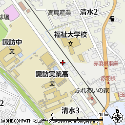 金子工務店株式会社諏訪ショールーム周辺の地図