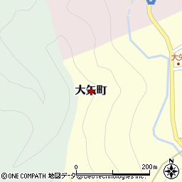 福井県福井市大矢町周辺の地図