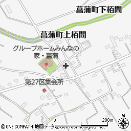 埼玉県久喜市菖蒲町下栢間307-36周辺の地図