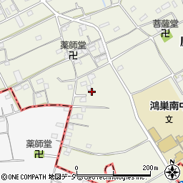埼玉県鴻巣市原馬室3568周辺の地図