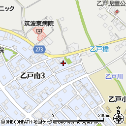 茨城県土浦市乙戸南3丁目4周辺の地図