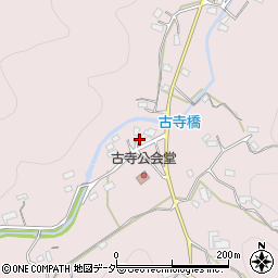 埼玉県比企郡小川町上古寺542周辺の地図